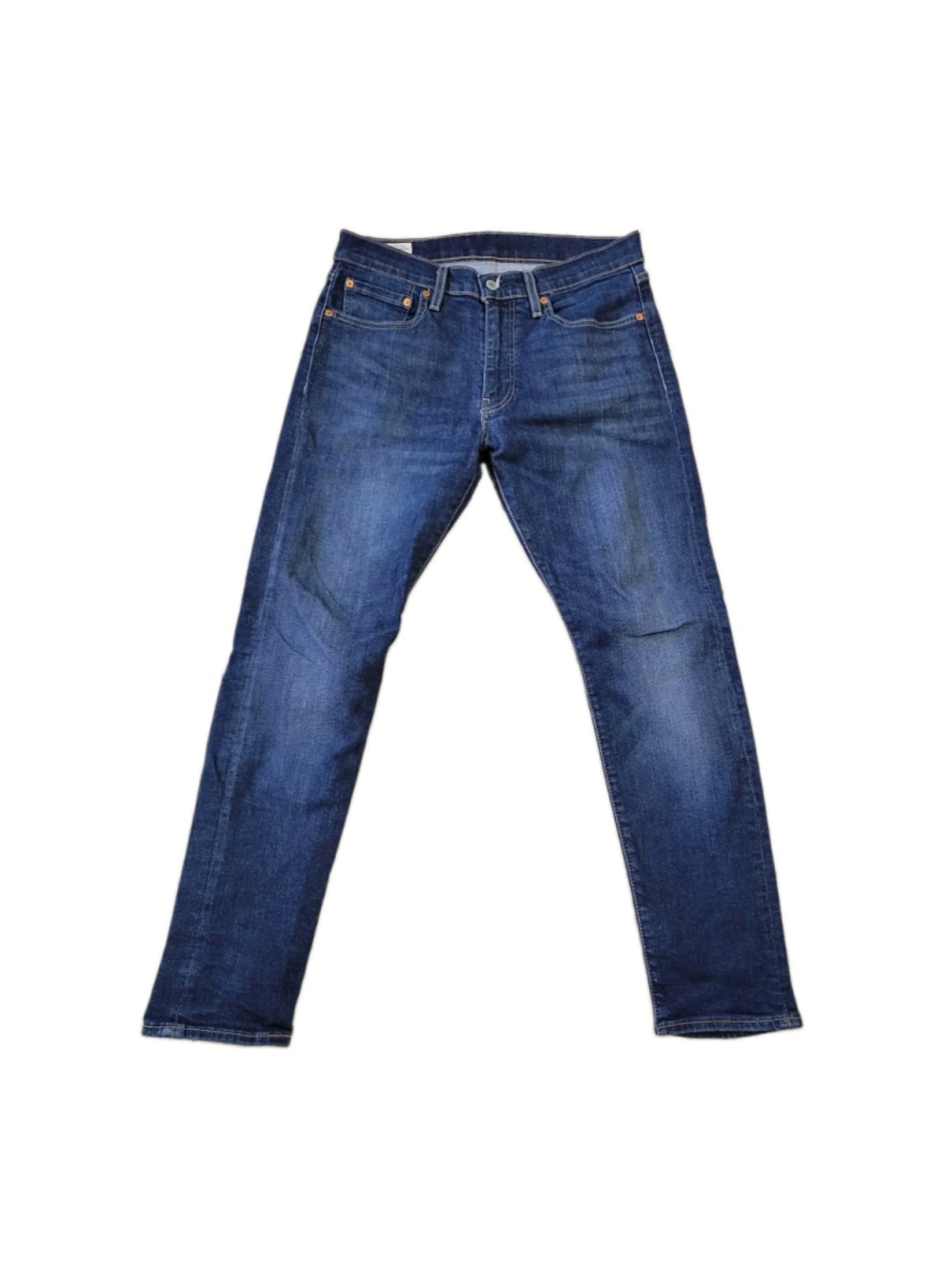 Levi's 512 Premium Slim-Fit Straight Stretch Blue Jeans Size 32/30 Men's Pre-own